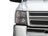 Raxiom 07-13 Chevrolet Silverado 1500 Euro Headlights- Blk Housing (Clear Lens) - S112706