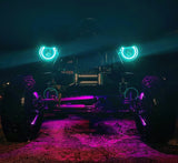 Oracle 7in High Powered LED Headlights - Black Bezel - ColorSHIFT - 5769-330