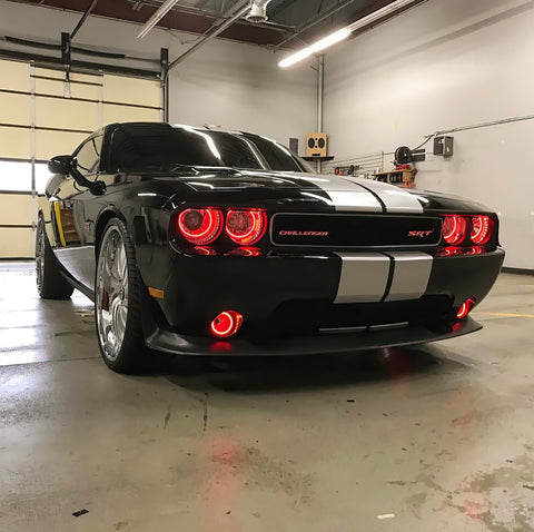 Oracle Dodge Challenger 08-14 Halo Kit (ProjectorHL) - ColorSHIFT w/ BC1 Controller - 2238-335