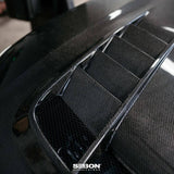 Seibon 2023 Honda Civic Type R TV-Styler Double Side Carbon Fiber Hood - HD23HDCVR-TV-DS