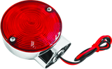 Bikers Choice 86-99 FLT FLST FXRT 2 Fillament Turn Signal Lamp W/Red lens Replaces H-D 68400-86 - 490177