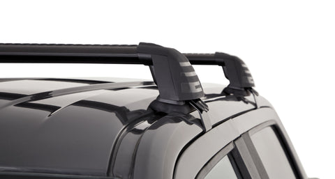 Rhino-Rack 04-08 Ford F150 Supercrew Vortex ROC25 Flush 2 Bar Roof Rack - Black - RV0648B