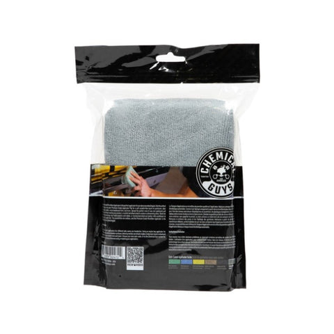 Chemical Guys Workhorse Microfiber Applicator - 5in x 3in x 1.5in - Gray - 2 Pack - MIC28502