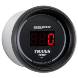Autometer Z Series 52mm Black Digital 0-300 Deg F Transmission Temperature Gauge - 6349
