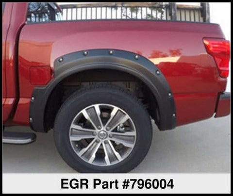 EGR 2017 Nissan Titan Bolt-On Look Fender Flares - Set - 796004