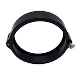 Granatelli 4.0in Dual Seal Clamshell Clamp - Aluminum Black - 318540CS
