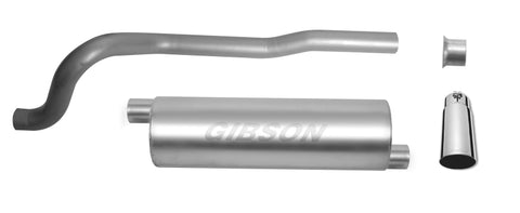 Gibson 00-01 Jeep Cherokee Classic 4.0L 2.5in Cat-Back Single Exhaust - Stainless - 617201