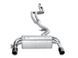 Akrapovic 12-15 BMW 335i (F30 F31) Evolution Line Cat Back (SS) w/ Carbon Tips (Req. Link Pipe) - MTP-BM/SS/1H