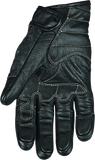 Speed and Strength Rust and Redemption Leather Gloves Black - Small - 878616