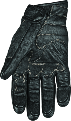 Speed and Strength Rust and Redemption Leather Gloves Black - Small - 878616
