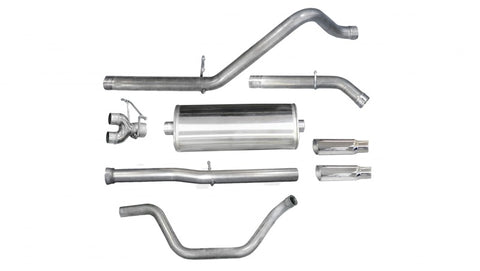 Corsa/dB 11-13 Chevrolet Silverado Crew Cab/Short Bed 1500 6.2L V8 Polished Sport Cat-Back Exhaust - 24524