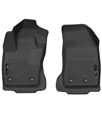 Husky Liners 15-21 Jeep Renegade X-act Contour Series Front Floor Liners - Black - 55741