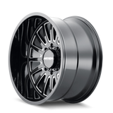 Mayhem 8114 Utopia 20x9 / 8x170 BP / 0mm Offset / 125.2mm Hub Black w/ Milled Spokes Wheel - 8114-2970BM