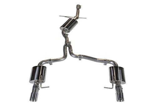 AWE Tuning Audi B8.5 All Road Touring Edition Exhaust - Dual Outlet Diamond Black Tips - 3015-33018