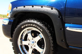 Lund 99-07 Chevy Silverado 1500 RX-Rivet Style Textured Elite Series Fender Flares - Black (2 Pc.) - RX103TB