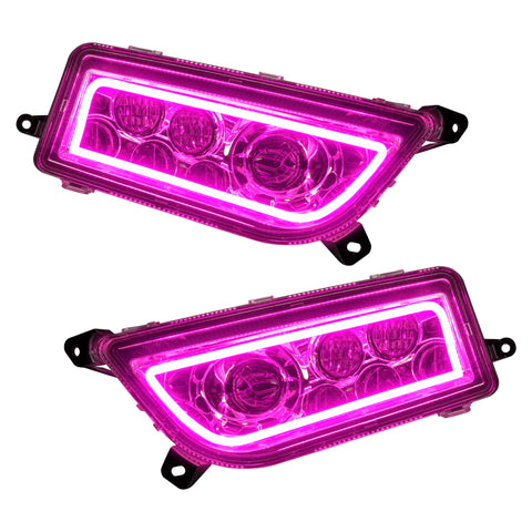 Oracle 14-21 POLARIS RZR 1000 XP Headlight Halo Kit - ColorSHIFT - 2359-330