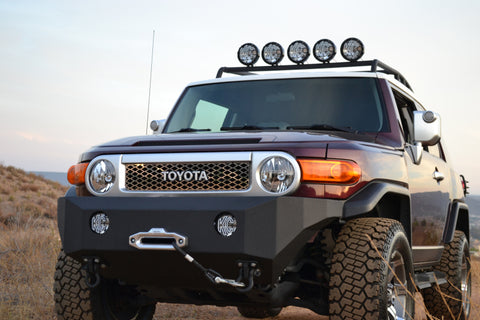 Body Armor 4x4 07-14 Toyota FJ Cruiser Pro Series Front Winch Bumper - FJ-19336
