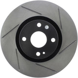 StopTech 16-17 Mazda MX-5 Front Driver Side Slotted Sport Brake Rotor - 126.45092SL