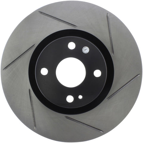 StopTech 16-17 Mazda MX-5 Front Driver Side Slotted Sport Brake Rotor - 126.45092SL