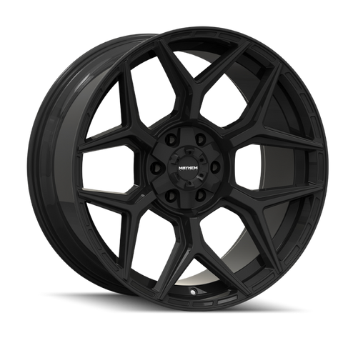 Mayhem Vanquish 8119 20X9.5 / 5x127/5x139.7 / 0mm Offset / 78.1mm Hub - Gloss Black - 8119-2952GB