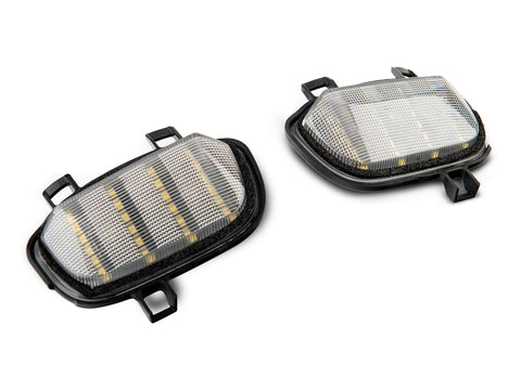 Raxiom 19-23 Chevrolet Silverado/GMC Sierra 1500 Axial Series LED Mirror Lights- Clear - S136547