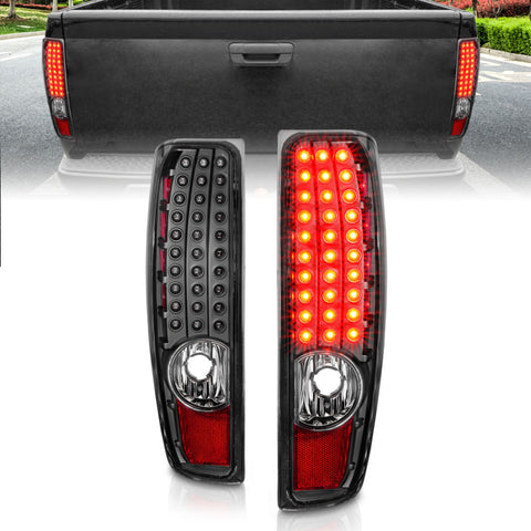 ANZO 04-10 Chevy Colorado LED Taillights G2 - Black - 311385