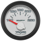 Autometer Factory Match 52mm Short Sweep Electronic 100-250 Deg F Transmission Temperature Gauge - 8549