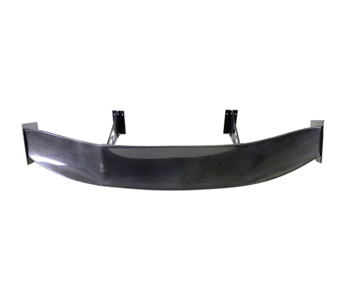 NRG Carbon Fiber Spoiler - Universal (69in.) w/NRG Logo / Stand Cut Out / Large Side Plate - CARB-A691NRG