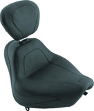 Mustang 18-21 Harley Fat Bob Wide Tripper Solo Seat Diamond Stitch - Brown - 83014
