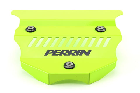 PERRIN 2022+ Subaru BRZ / Toyota GR86 Engine Cover - Neon Yellow Wrinkle - PSP-ENG-162NY