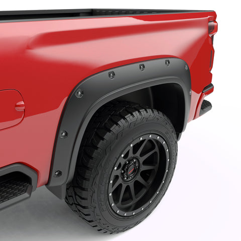 EGR 20-23 Chevrolet Silverado 2500Hd/3500Hd Traditional Bolt-On Look Fender Flares Set Of 4 - 791884