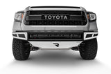 N-Fab M-RDS Front Bumper 14-17 Toyota Tundra - Gloss Black w/Silver Skid Plate - T141MRDS