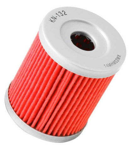 K&N Suzuki / Arctic Cat / Kawasaki / Yamaha 1.75in OD x 2.125in H Oil Filter - KN-132