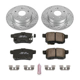 Power Stop 11-14 Acura TSX Rear Z23 Evolution Sport Brake Kit - K5368