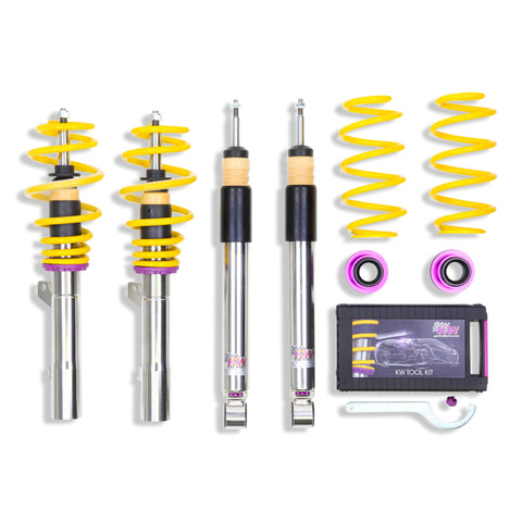 KW Coilover Kit V3 Audi Golf V GTI + Rabbit; 2WD (A5/1K 1KP); all engines; incl. DSG - 35210039