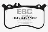 EBC 10-11 Mercedes-Benz CL550 5.5 AMG Sport Pkg Yellowstuff Front Brake Pads - DP42138R