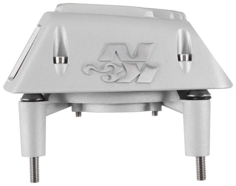 K&N Street Metal Intake System 01-16 Harley-Davidson Shaker Silver H/D Softail/Dyna Fl - RK-3950S