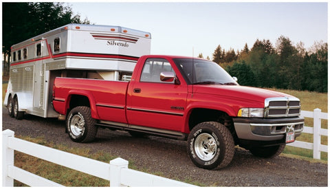 Bushwacker 94-01 Dodge Ram 1500 Fleetside Extend-A-Fender Style Flares 4pc 78.0/96.0in Bed - Black - 50902-11