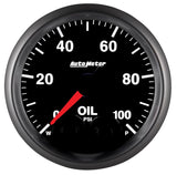 Autometer Elite 52mm Oil Pressure Peak and Warn Gauge w/ Electronic Control - 5652