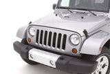 AVS 07-18 Jeep Wrangler Unlimited Aeroskin Low Profile Hood Shield - Chrome - 622060