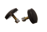 Energy Suspension Low Profile Black Bump Stop Set 11/16 inch Tall / 2 inch dia. (2 per set) - 9.9102G