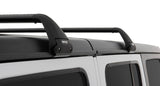 Rhino-Rack 07-22 Jeep Wrangler JK/JL 4 Door Hard Top Vortex SG 2 Bar Roof Rack - Black - SG59