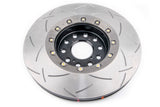 DBA 17+ Honda Civic Type R 5000 Fully Assembled 2-Piece Black Rotor Hat T3 Slotted 350mm x 32mm - 53700BLKS