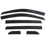AVS 08-11 Subaru Impreza Hatch (Includes WRX/STI) Ventvisor Low Profile Deflectors 6pc - Smoke - 896005