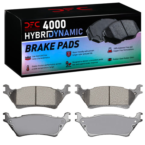 DFC 12-20 Lincoln Mark LT Rear 4000 Hybridynamic Brake Pads - 4000-1602-00