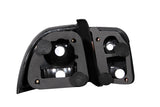 ANZO 1996-1997 Honda Accord Taillights Black - 221039