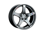SSR GTV01 18x8.5 5x114.3 40mm Offset Flat Black Wheel 05-07 STI / 11+ tC - T418850+4005GMB