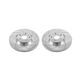 Power Stop 13-19 Ford Fusion Front Evolution Drilled & Slotted Rotors - Pair - AR85165XPR