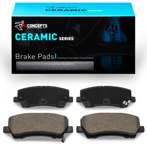 R1 22-23 Ford Mustang Rear Ceramic Brake Pads - 2310-2412-00