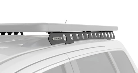 Rhino-Rack 11-21 Jeep Grand Cherokee WK2 4DR (w/ Metal Roof Rails) Backbone Mounting System - Black - RJGB1